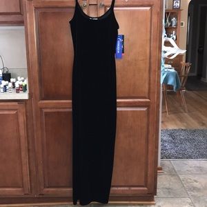 NWT Floor length velvet dress by Jump Apparel Co.